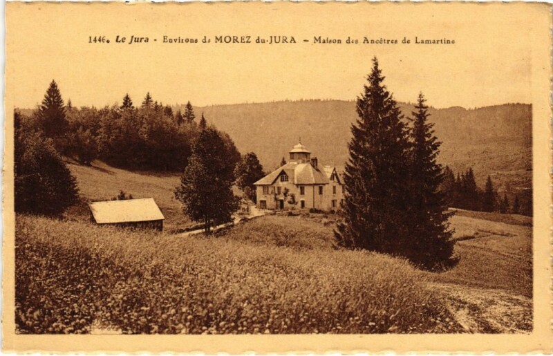 Carte postale ancienne Maison des Ancetres de Lamartine