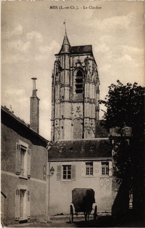 Carte postale ancienne Mer Le Clocher France