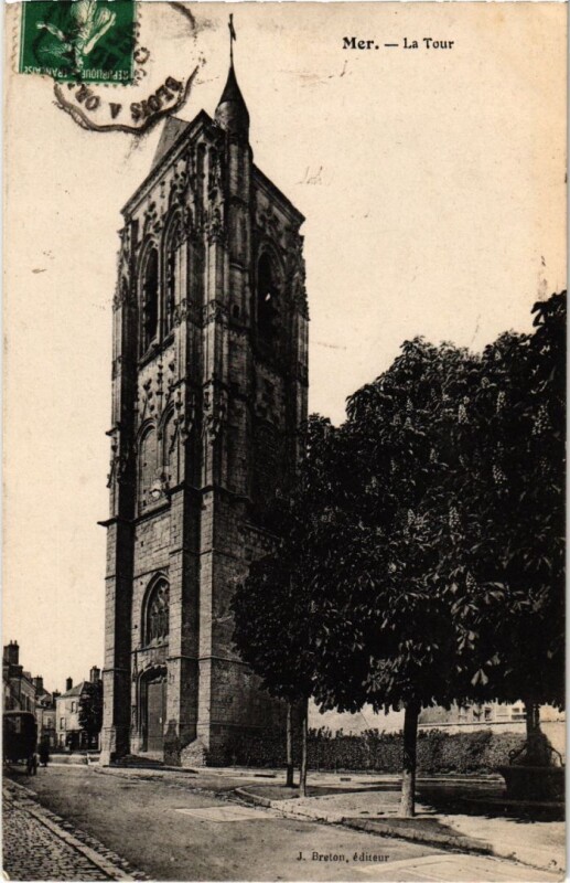 Carte postale ancienne Mer La Tour France