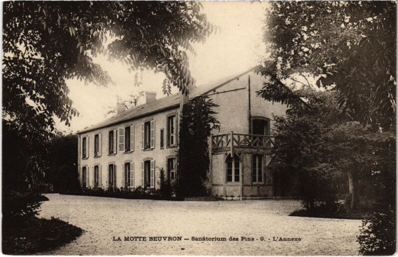 Carte postale ancienne La Motte-Beuvron Sanatorium des Pins, L'Annexe France