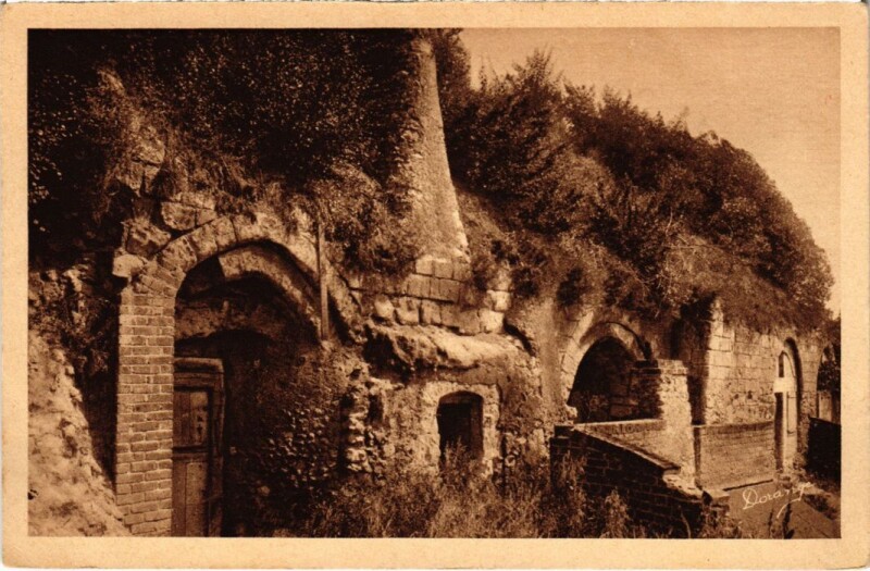 Carte postale ancienne Troo Les Tombelles France