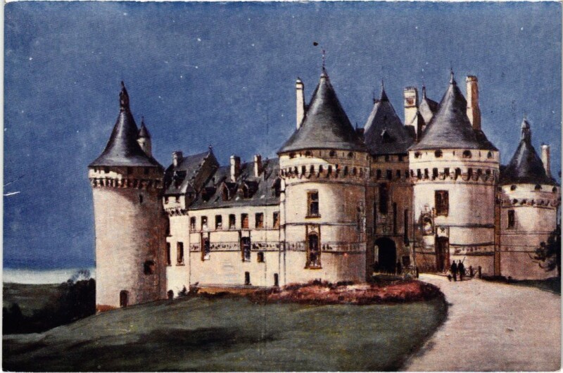Carte postale ancienne Chaumont Chateau France