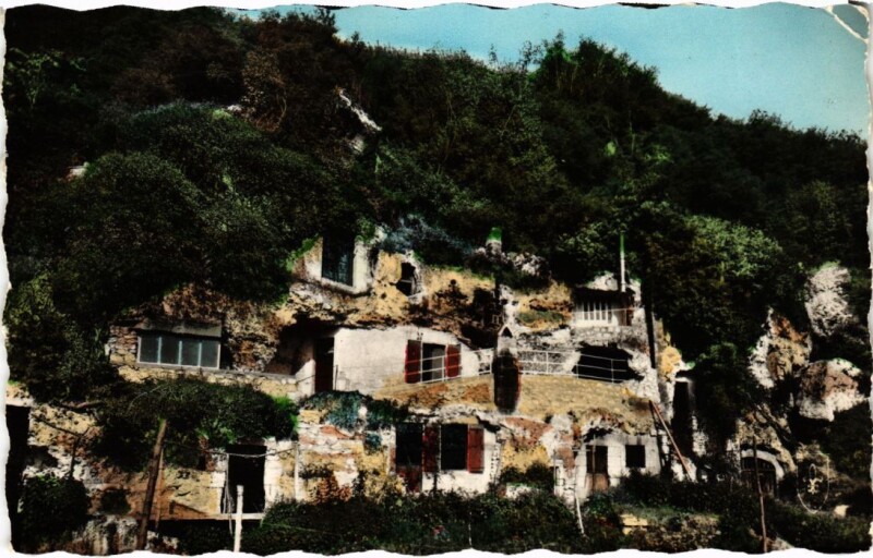 Carte postale ancienne Les Roches sur Loir Les Clottereaux France à Roches