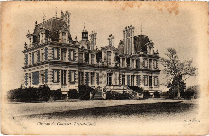 Carte postale ancienne Chateau du Guerinet France