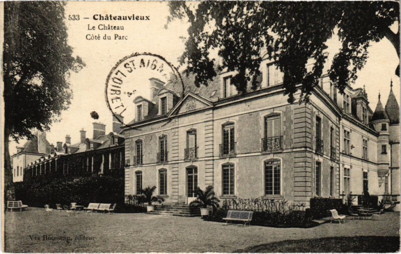Carte postale ancienne Chateauvieux Le Chateau, Cote du Parc France