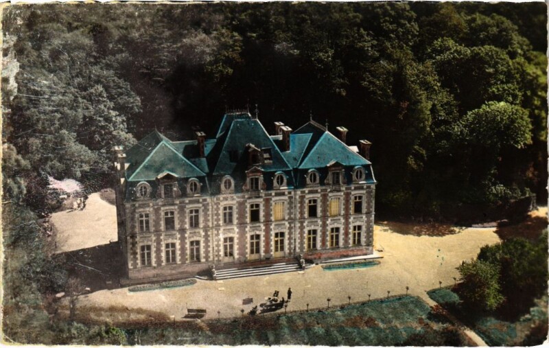 Carte postale ancienne Aze Chateau de Courtozes France