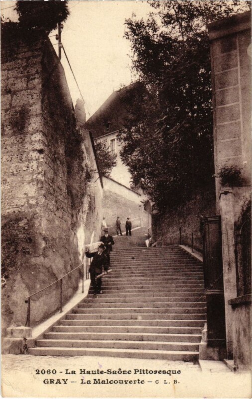 Carte postale ancienne Gray La malcouverte