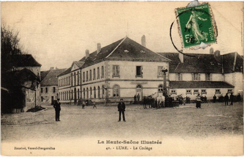 Carte postale ancienne Lure Le College