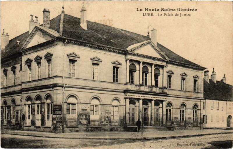 Carte postale ancienne Lure Palais de Justice