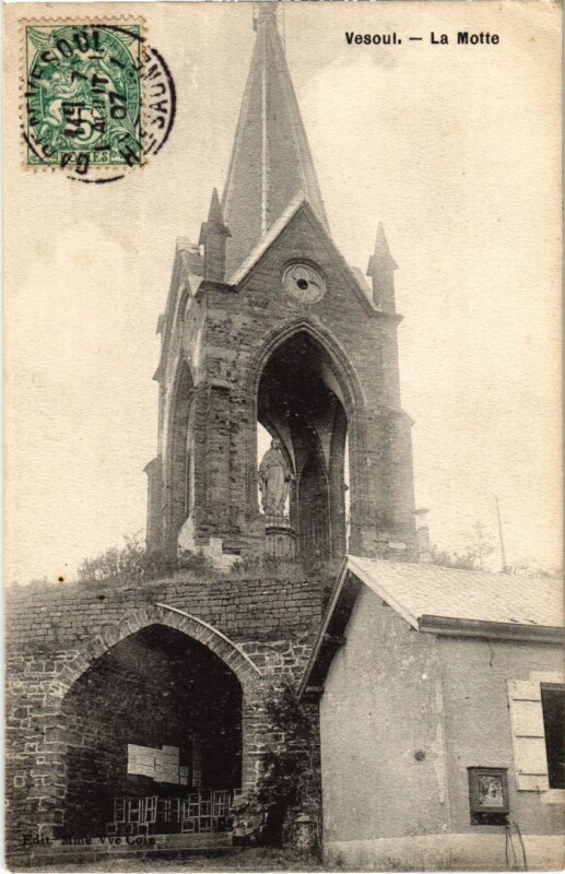 Carte postale ancienne Vesoul La Motte à Vesoul