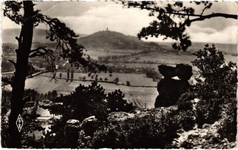 Carte postale ancienne Vesoul le sabot de Frotey et la motte à Vesoul