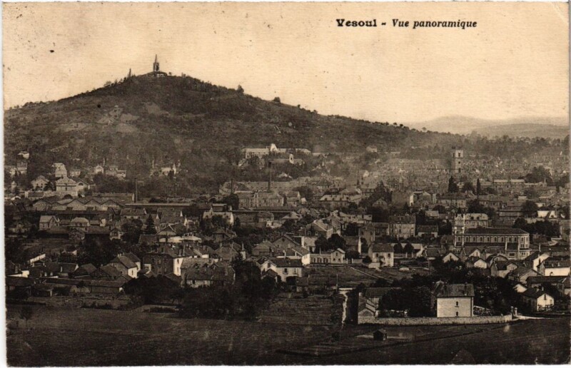 Carte postale ancienne Vesoul vue panoramique à Vesoul