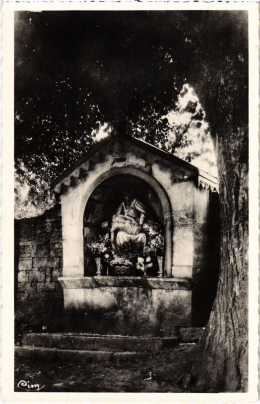 Carte postale ancienne Jussey La Vierge à Jussey