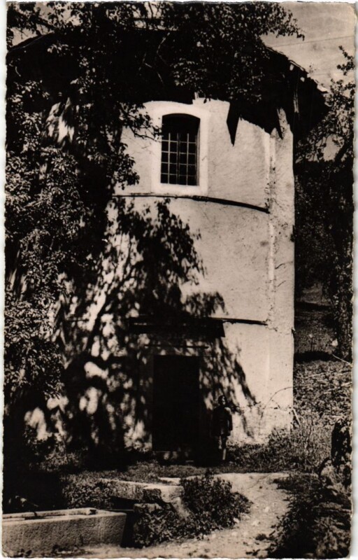 Carte postale ancienne La Frasse Ballancy La Chapelle
