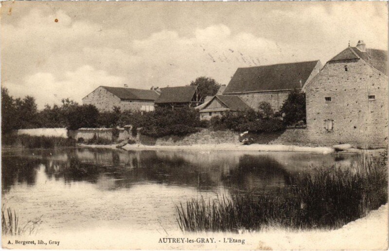 Carte postale ancienne Autrey-les-Gray l'Etang