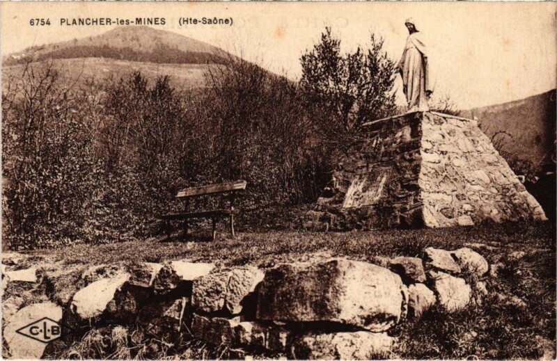 Carte postale ancienne Plancher-les-Mines à Plancher-les-Mines