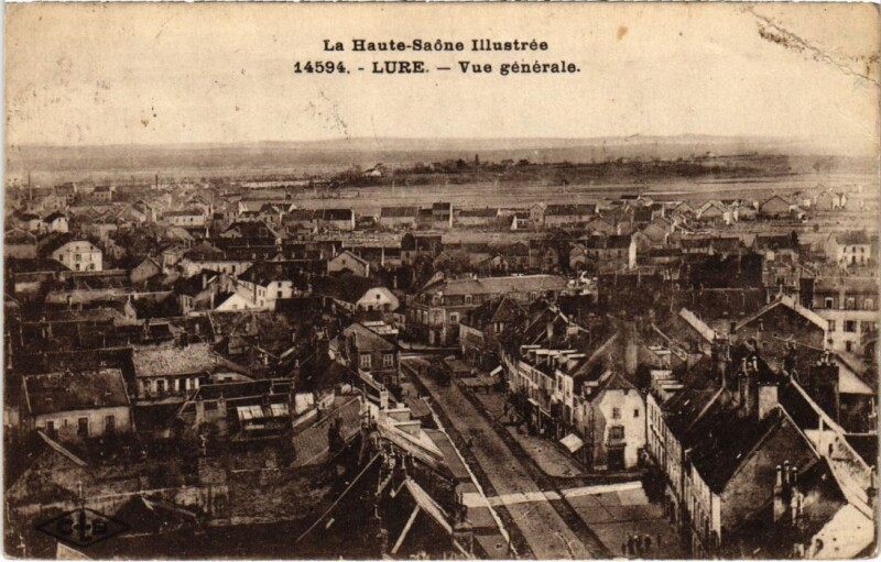 Carte postale ancienne Lure vue generale