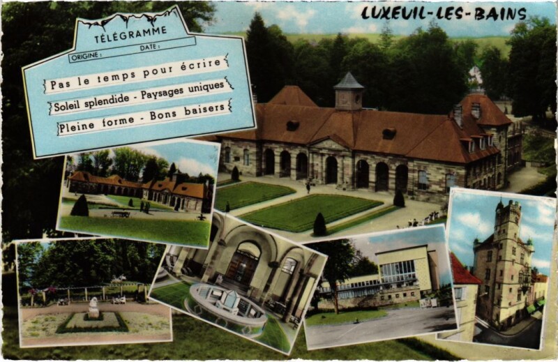 Carte postale ancienne Luxeuil-les-Bains à Luxeuil-les-Bains