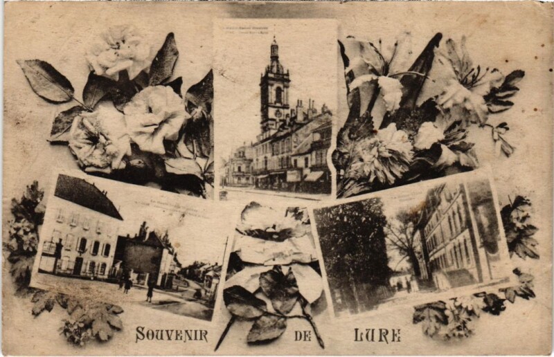 Carte postale ancienne Souvenir de Lure