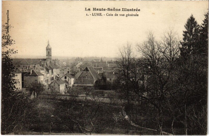 Carte postale ancienne Lure vue generale