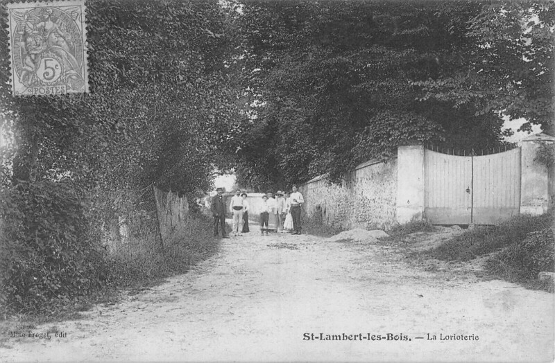 Carte postale ancienne Saint Lambert Les Bois - La Lorioterie à Saint-Lambert