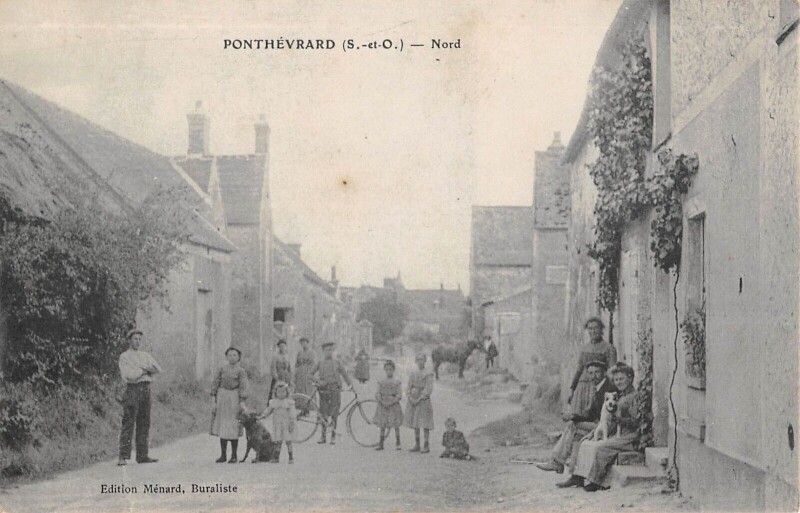 Carte postale ancienne Ponthevrard - Nord