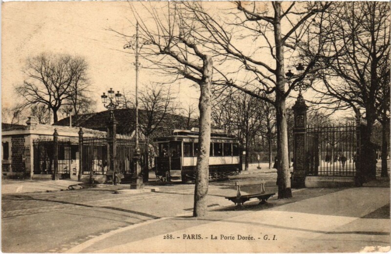 Carte postale ancienne Paris 12e Porte Doree à Paris 12e