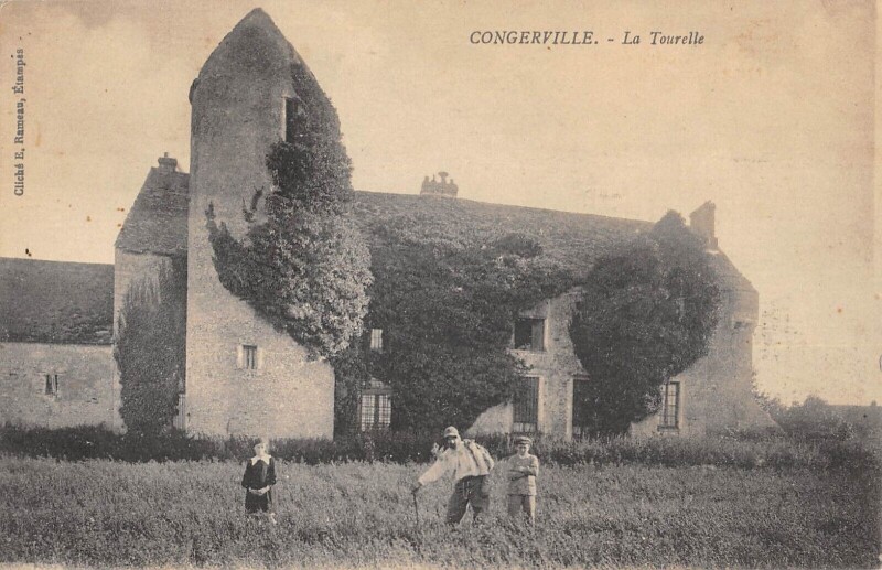 Carte postale ancienne Congerville La Tourelle