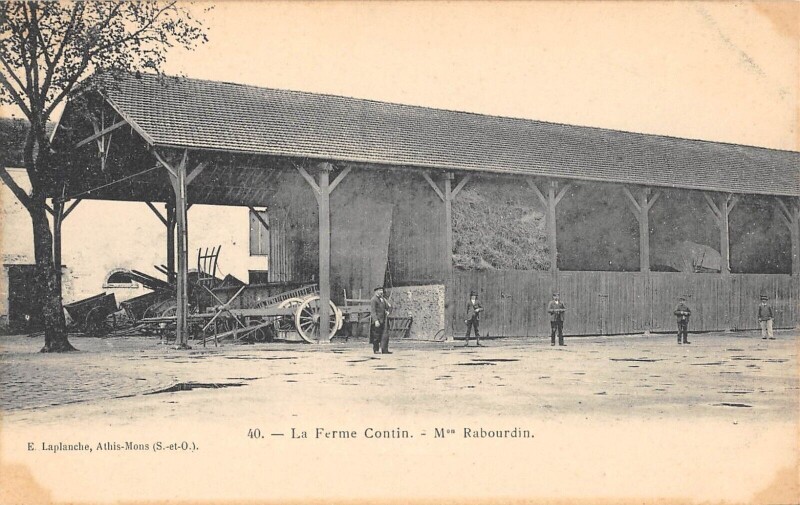 Carte postale ancienne Athis Mons - La Ferme Contin - Mon Rabourdin à Athis-Mons