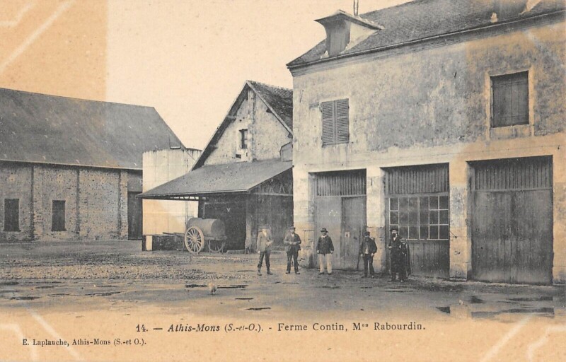 Carte postale ancienne Athis Mons - La Ferme Contin - Mon Rabourdin - autre cliché à Athis-Mons