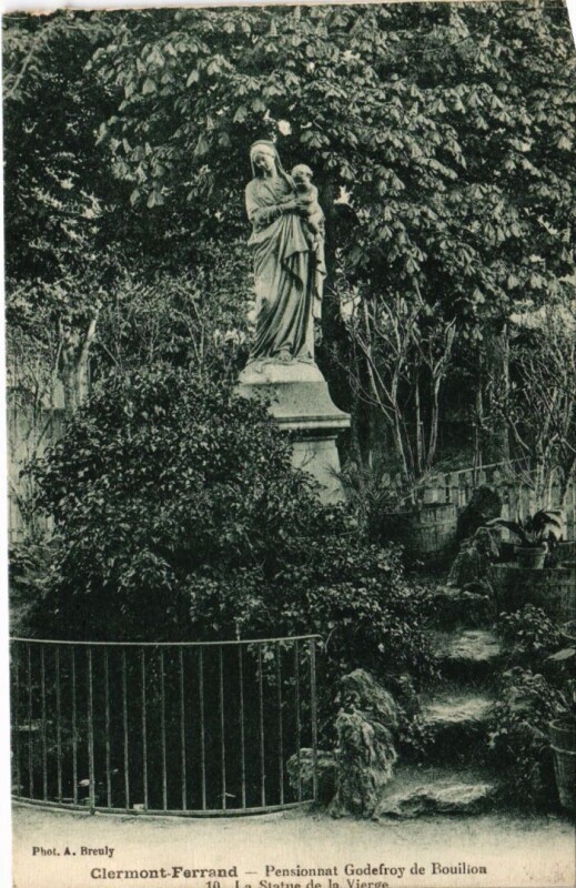 Carte postale ancienne Clermont-Ferrand Pensionnat Godefroy de Bouilion France à Clermont-Ferrand