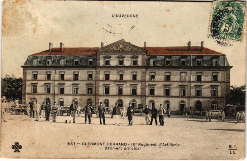Carte postale ancienne Clermont-Ferrand Batiment principal France à Clermont-Ferrand