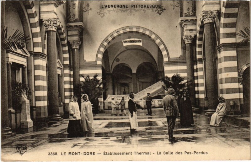 Carte postale ancienne Le Mont Dore Etablissement Thermal France à Mont-Dore