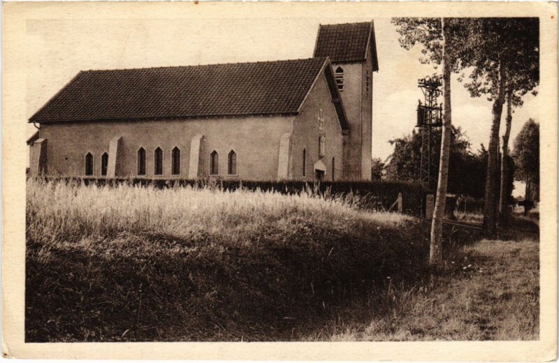 Carte postale ancienne Hondevilliers La Chapelle France à Hondevilliers
