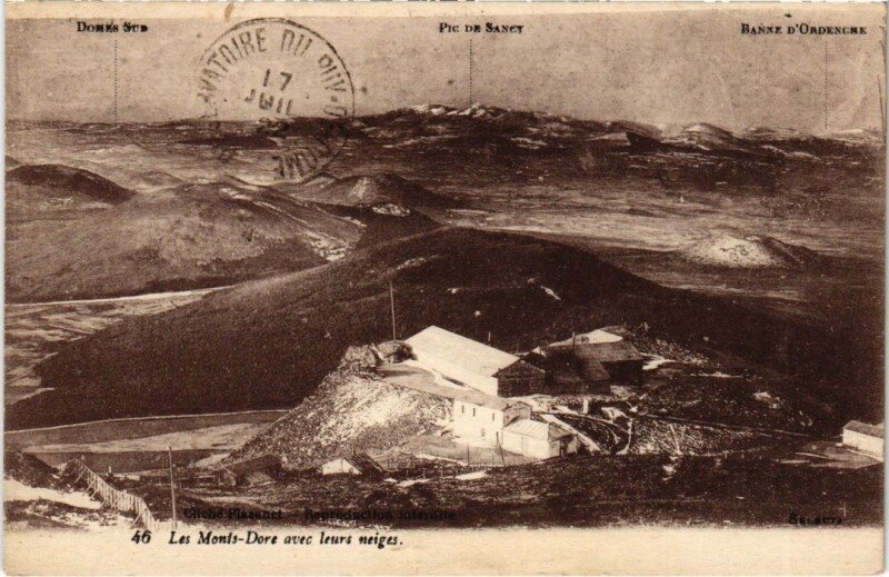 Carte postale ancienne Le Mont Dore avec leurs neiges France à Mont-Dore