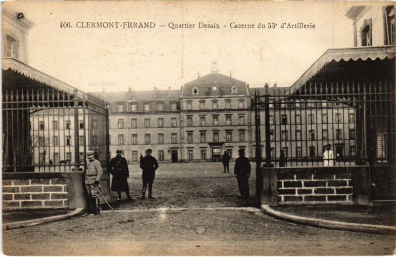 Carte postale ancienne Clermont-Ferrand Quartier Desaix France à Clermont-Ferrand