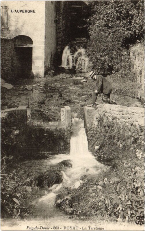 Carte postale ancienne Royat La Tiretaine France à Royat