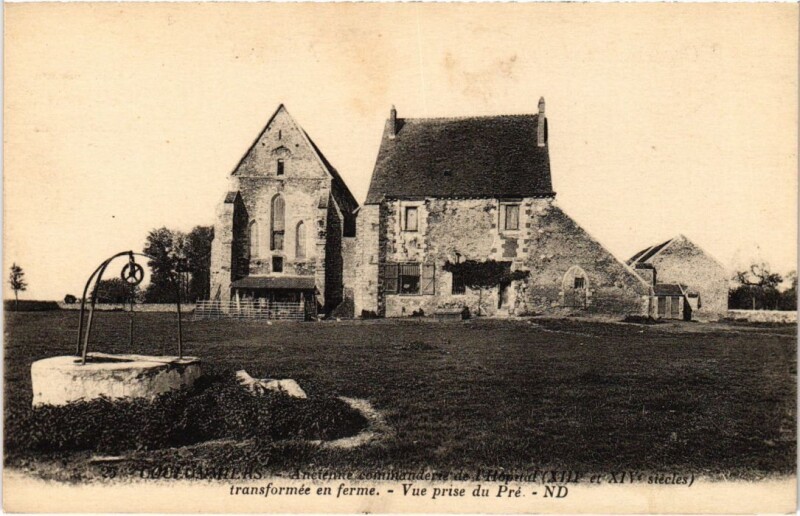 Carte postale ancienne Coulommiers Ancienne commanderie de l'Hopital France à Coulommiers