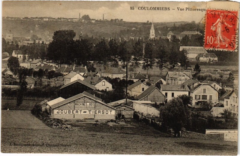 Carte postale ancienne Coulommiers Vue Pittoresque France à Coulommiers