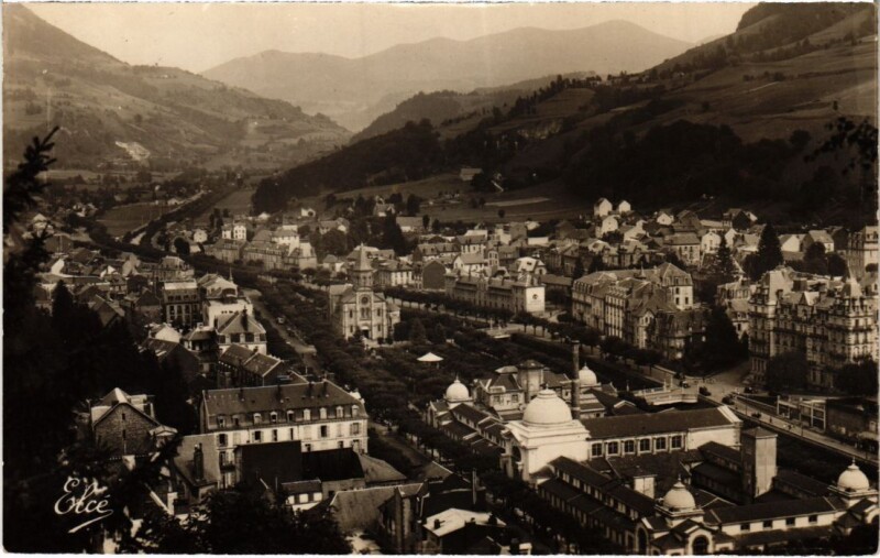 Carte postale ancienne La Bourboule Vue Generale France à La Bourboule