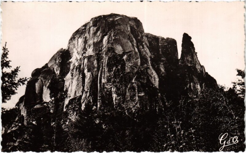 Carte postale ancienne Le Mont Dore Pic du Capucin France à Mont-Dore