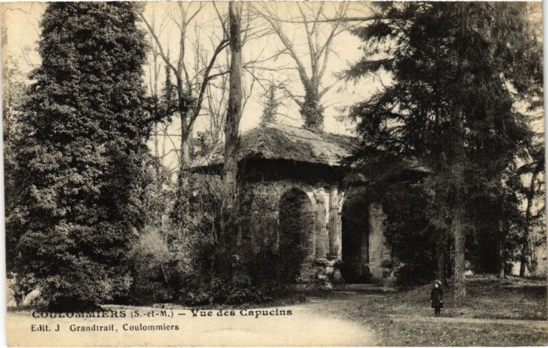 Carte postale ancienne Coulommiers Vue des Capucins France à Coulommiers