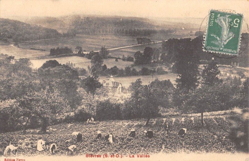 Carte postale ancienne Bievres - La Vallee