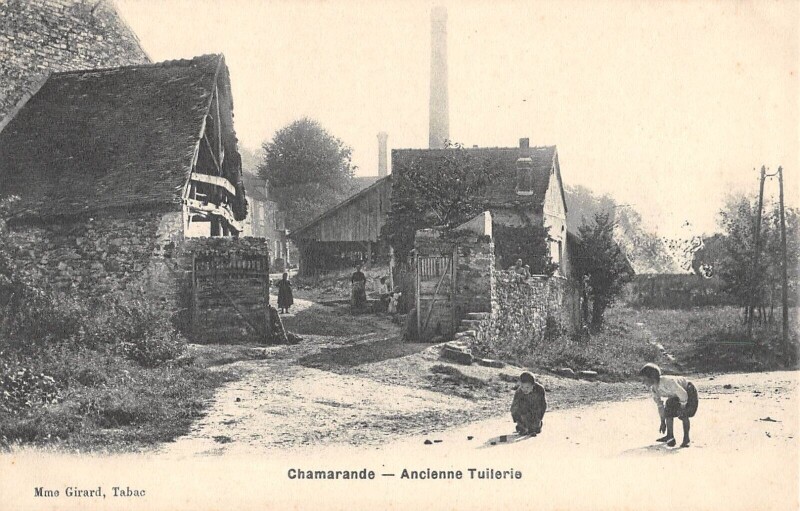 Carte postale ancienne Chamarande / Ancienne Tuilerie à Chamarande