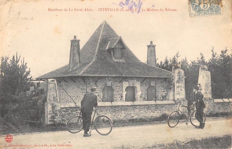 Carte postale ancienne Itteville / La Maison Du Silence à Itteville