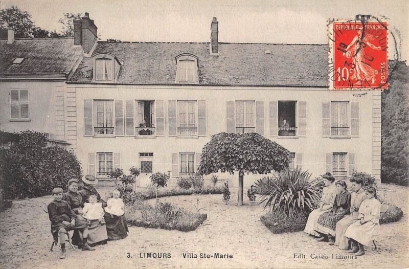 Carte postale ancienne Limours - Villa Sainte Marie à Limours