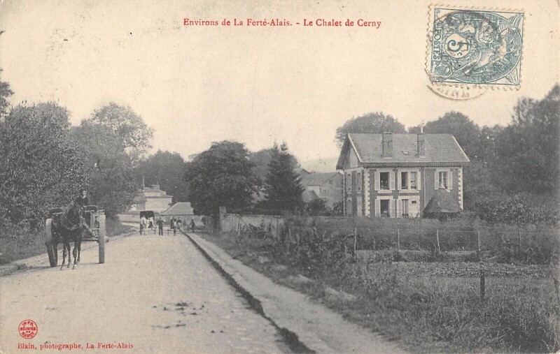 Carte postale ancienne Environs De La Ferte Alais - Le Chalet De Cerny à Cerny