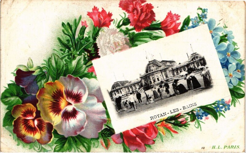 Carte postale ancienne Royan-les-Bains à Royan
