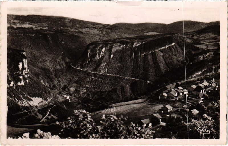 Carte postale ancienne Environs d'Hauteville