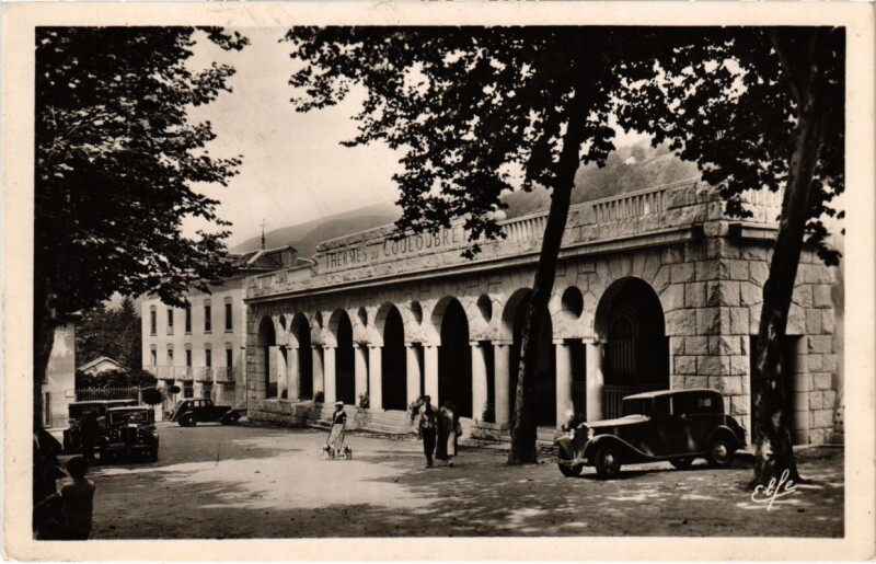 Carte postale ancienne Ax les Thermes- Le Couloubret France à Ax-les-Thermes